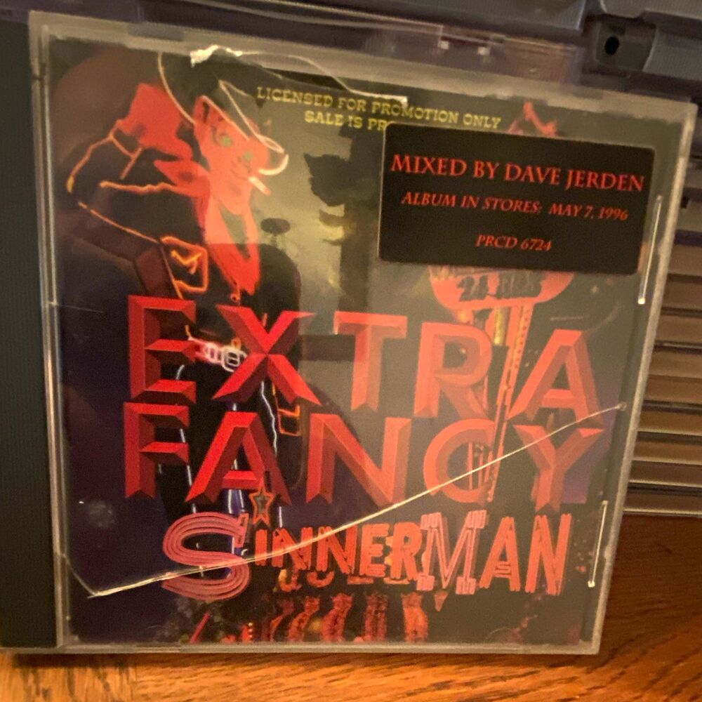 Extra Fancy Sinnerman Promo CD Single 1996 Atlantic PRCD 6724